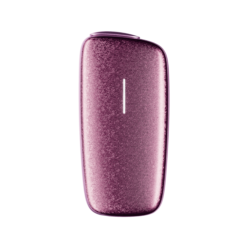 Růžový Ploom X Advanced Rose Shimmer - pohled z přední strany