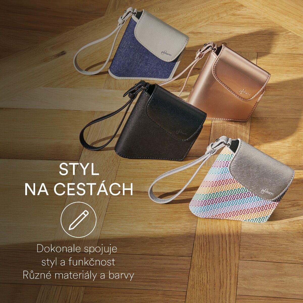 Ploom AURA přenosné pouzdro duo Fuchsia Flair 