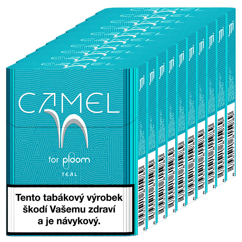 Náplně Camel teal pro zařízení Ploom X Advanced - 10 krabiček