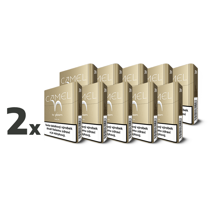2 kartony Camel náplní pro Ploom X Advanced